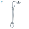 KA-06 in-wall water saving bathroom china sanitary brass hand shower set, high quality 1.5 meters hose rain shower